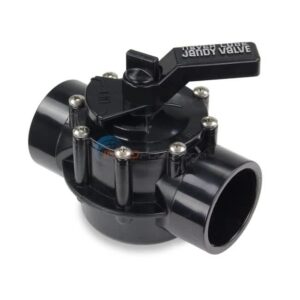 Jandy 2 - 2 1/2 NEVERLUBE 2 WAY BLACK