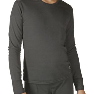 Youth Midweight Crewneck - Black