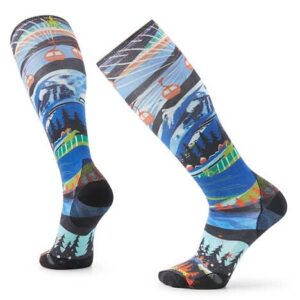 Junior Ski Zero Cushion Socks - Navy Blue W23