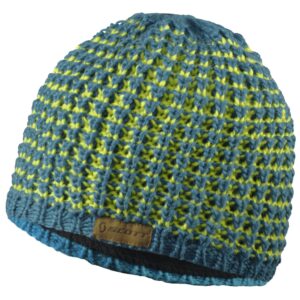 Beanie MTN 90 - Ink Blue/Chatreuse Yellow