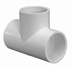 2" SL X SL X SL PVC TEE