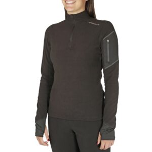 Women's La Montana Fleece Top - Black