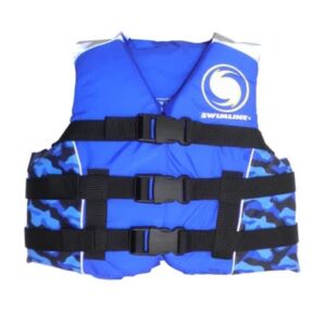Youth Life Vest Blue 50-90lbs