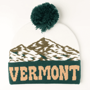 Vermont Cuffed Pom Beanie W27