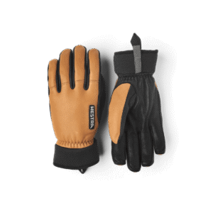 Amy Leather Wool Terry - 5 Finger